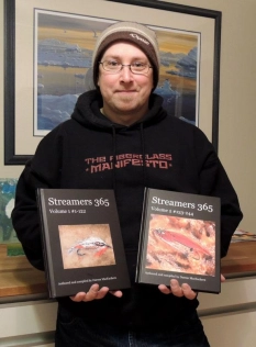 Darren MacEachern with the books Darren MacEachern with the books