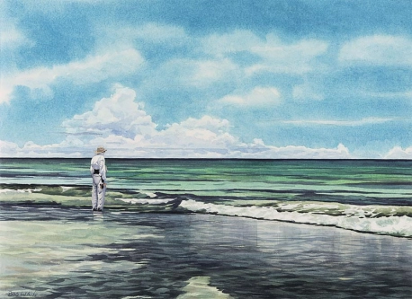 Waiting on an incoming tide Waiting on an incoming tide