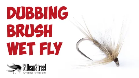 Video thumb for Dubbing Brush Wet Fly