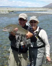 User submitted picture: Another large brown trout...