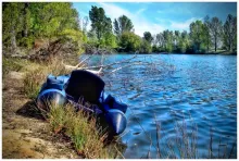 User submitted picture: On a small French lake of...