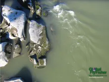 Computer screen wallpaper: A small bit of the Mighty Skeena